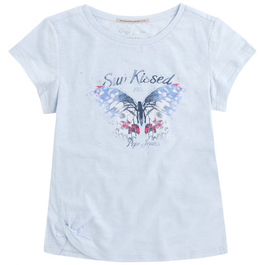 Pepe Jeans "sun kissed" T-Shirt Neida JR pacificblue