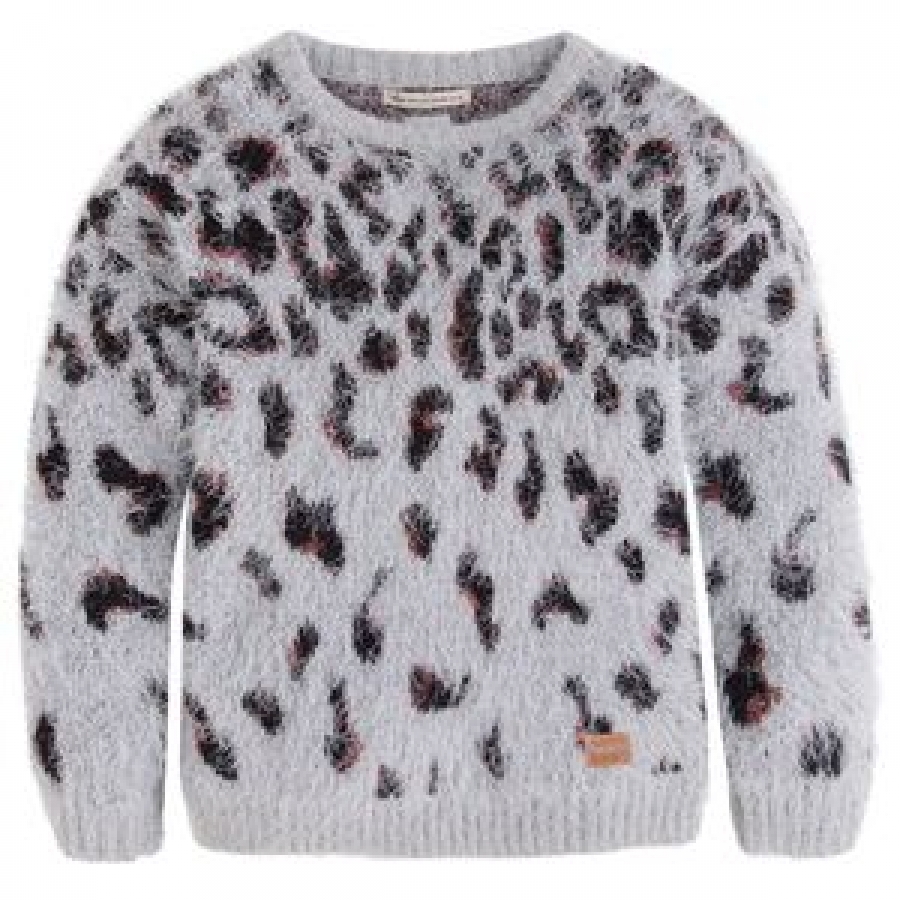 Pepe Jeans knitted pullover Kiara JR grey marl