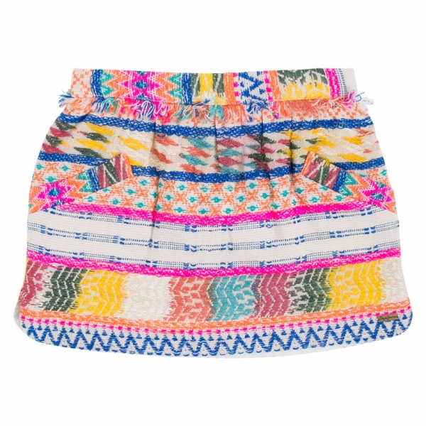 Pepe Jeans embroidered ethno skirt Salma JR multi