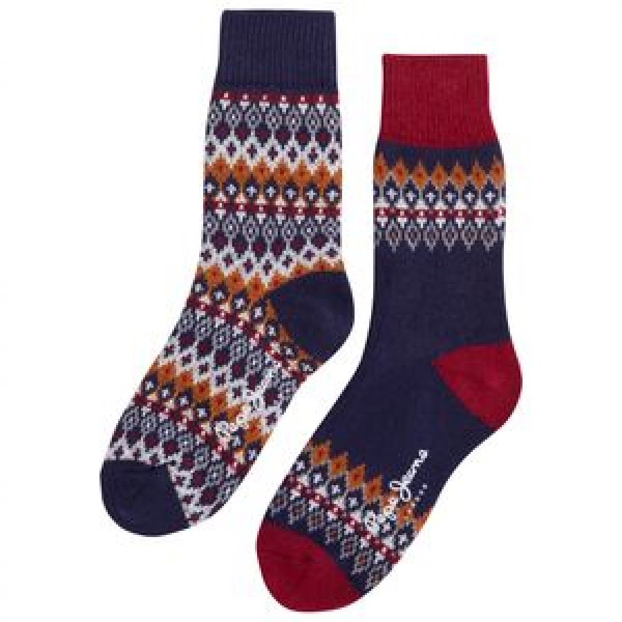 Pepe Jeans Doppelpack Norweger Stiefel-Socken Jerri multi