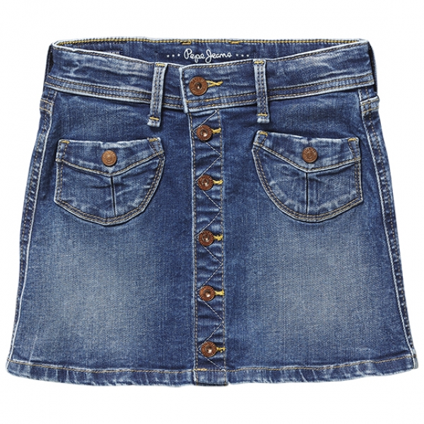 Pepe Jeans short denim skirt Maddie denim