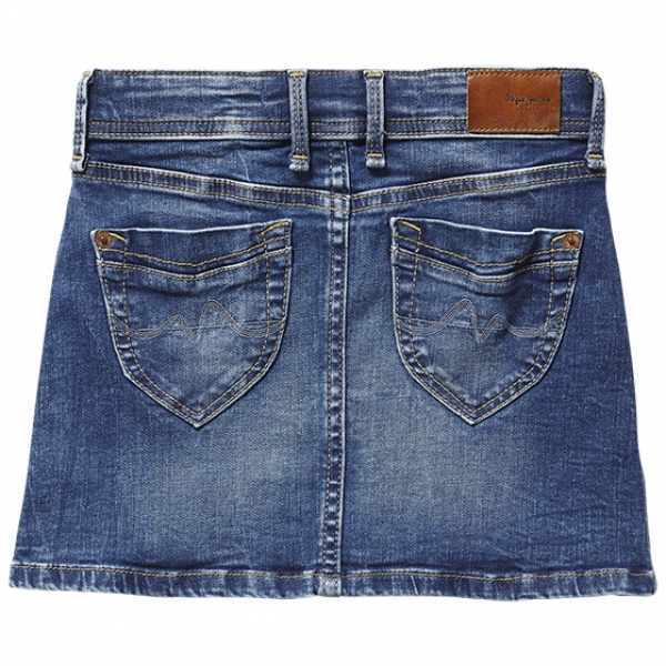 Pepe Jeans short denim skirt Maddie denim