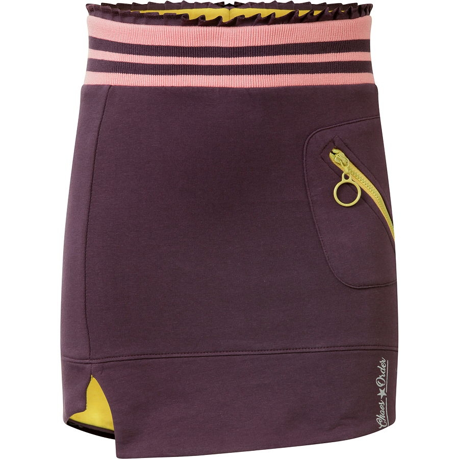 Chaos and Order jersey skirt Roos wine