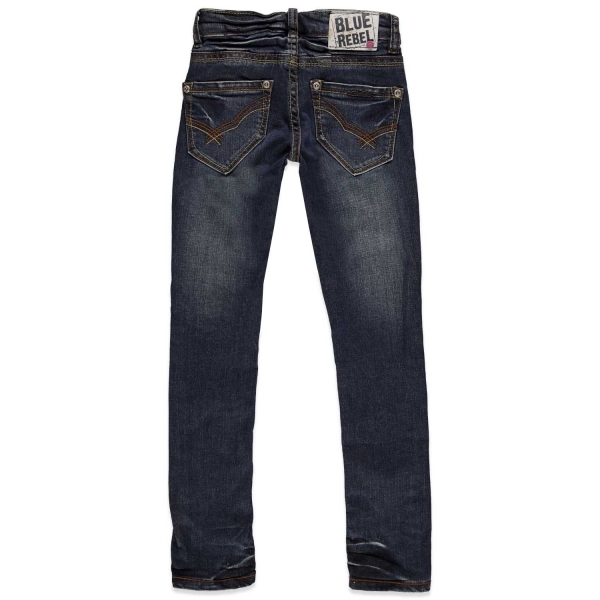 Blue Rebel Red Label girl skinny denim pants Gold rebel wash