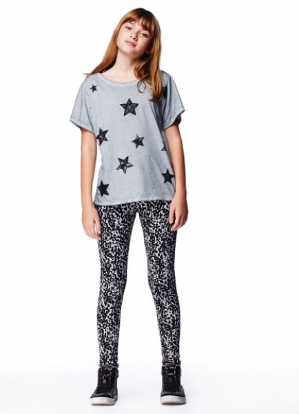 Pepe Jeans "Raubtier" Leggings Edain lt. grey ---nur noch Größe 12/152---
