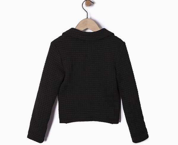 IKKS city chic biker-cardigan noir