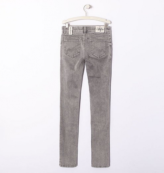 WAY by IKKS Jeans Store skinny denim pants gris moyen