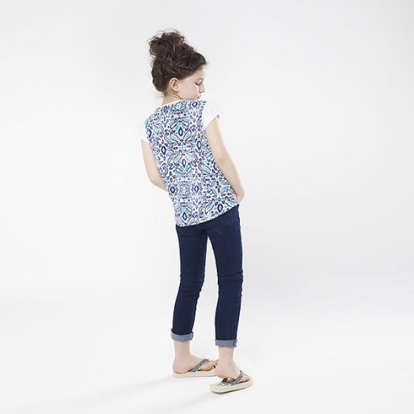 IKKS Jeans Store slim fit denim pants bleu brut bts