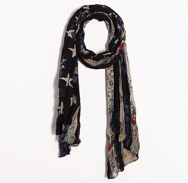 IKKS garcon cargo chic scarf drapeau US