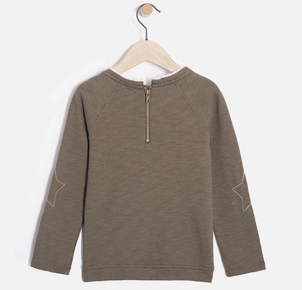 IKKS Nomad Chic sweatshirt "PINK" taupe