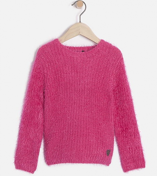 IKKS Nomad Chic knitted pull rose vif