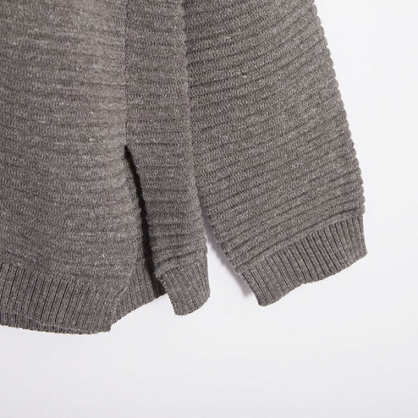 IKKS city black Kapuzen-Pullover gris chiné
