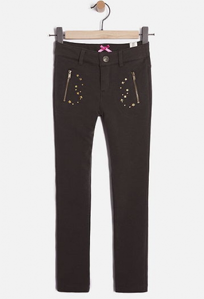 IKKS Nomad Chic jersey treggings gris anthracite