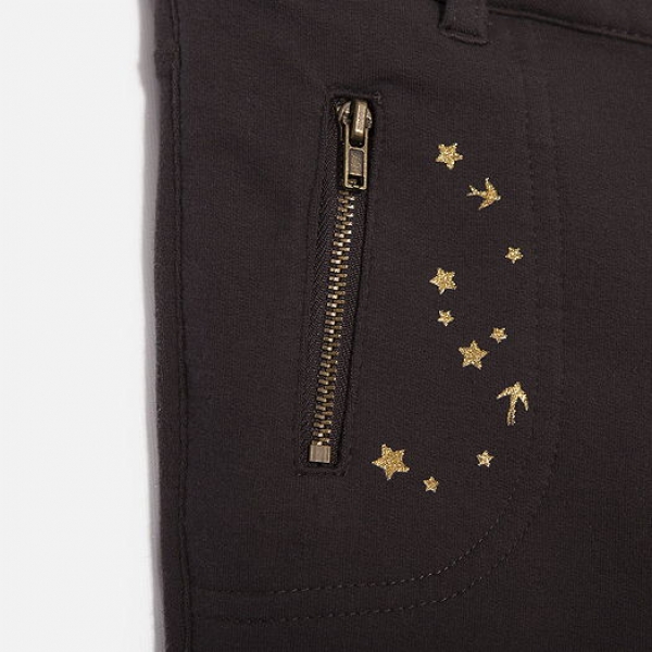 IKKS Nomad Chic jersey treggings gris anthracite