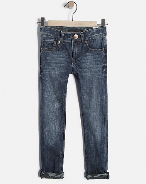 IKKS garcon Jeans Store slim denim pants brut dirty folk