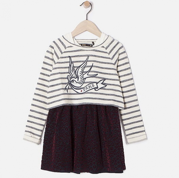 IKKS cargo 2in1 "princess" dress marine