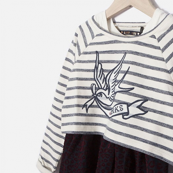 IKKS cargo 2in1 "princess" dress marine