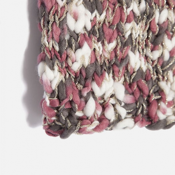 IKKS Nomad Chic knitted loopscarf/tube dusty rose