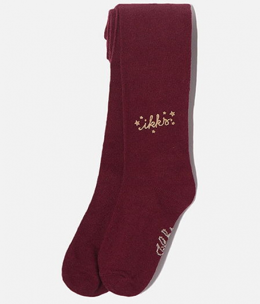 IKKS cargo logo tights bordeaux