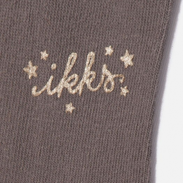 IKKS Nomad Chic logo tights kaki