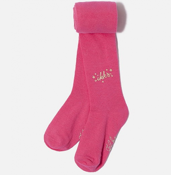 IKKS Nomad Chic logo tights rose vif