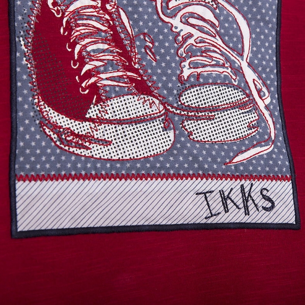 IKKS garcon Skate in Miami t-shirt rouge moyen