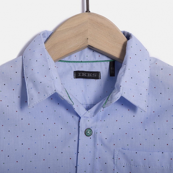 IKKS garcon exklusive Mint Mood Hemd bleu ciel