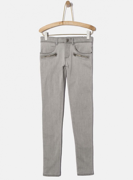 WAY by IKKS city black skinny denimpants white grey