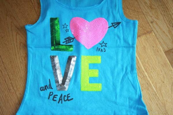 IKKS back to summer tanktop turquoise