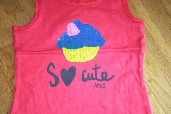 IKKS back to summer tanktop rose tyrien