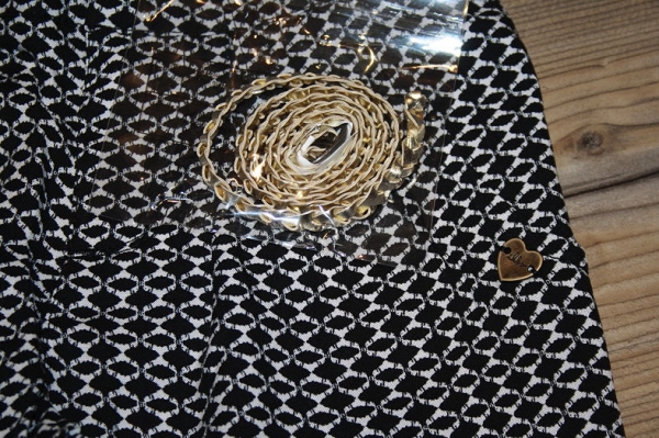 IKKS city chic loose fit pants noir