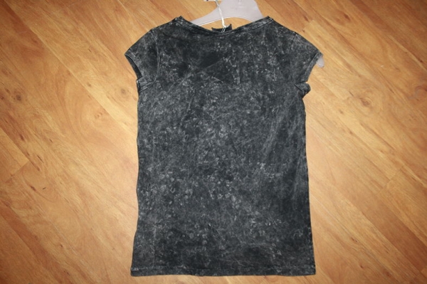 Geisha "Mind" Text T-Shirt anthracite