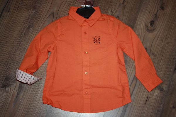 IKKS garcon back to summer shirt "YEAH" orange