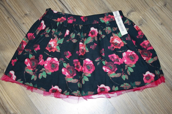 IKKS Nomad Chic layered skirt dusty rose