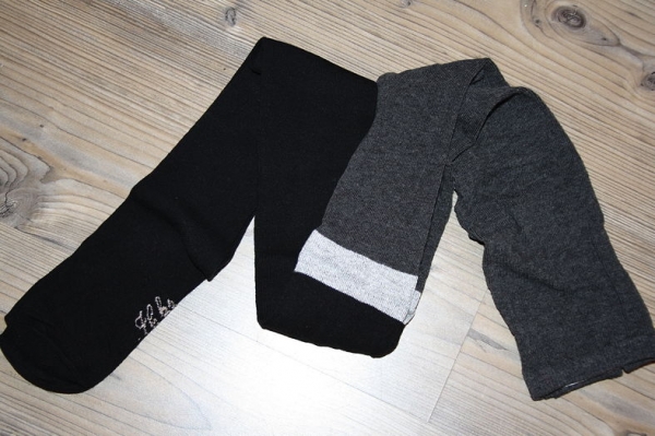 WAY by IKKS Campus colorblock tights anthracite