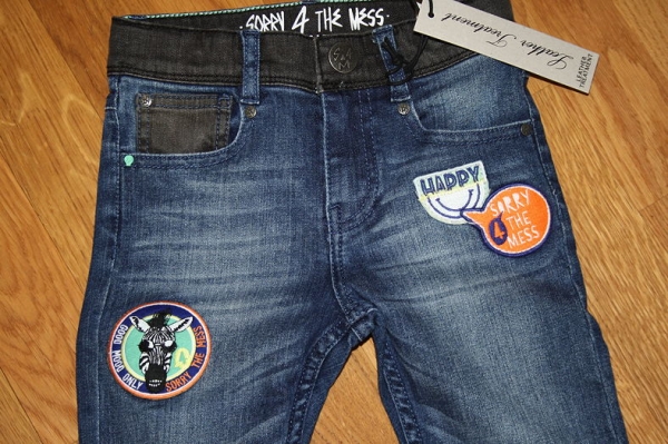 Sorry4theMess coole Button Jeanshose middle