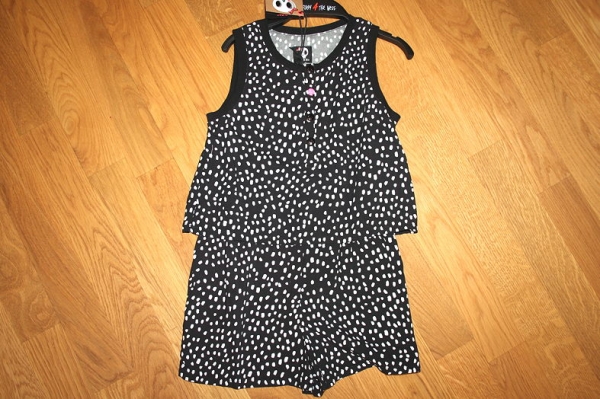 Sorry4theMess dotty jumpsuit/overall noir