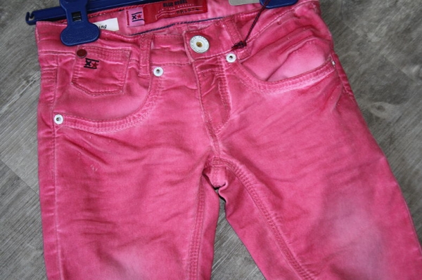 Blue Rebel super skinny denim pants Calciet bright pink
