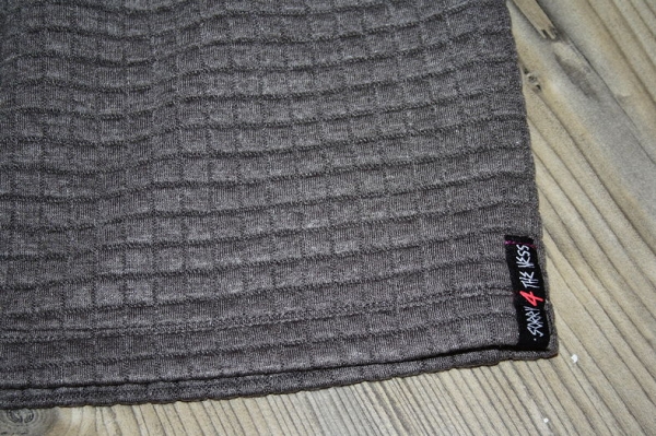 Sorry4theMess molleton skirt no signal dark grey