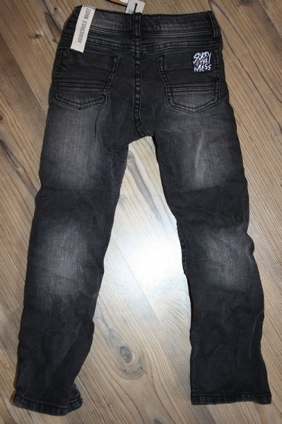 Sorry4theMess schmale Jeanshose gris délavé ---nur noch Größe 4a/104---