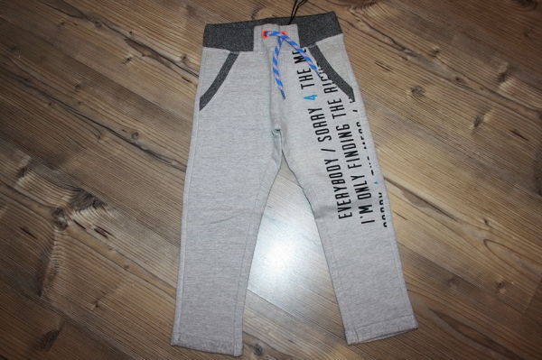 Sorry4theMess Jogging-Sweathose melange grey again