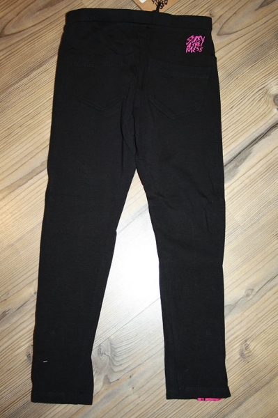 Sorry4theMess treggings game over black ---size 5y left only---