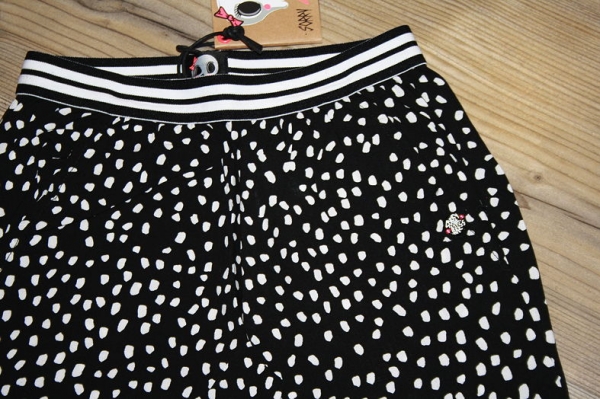 Sorry4theMess dotty easy fit pants noir