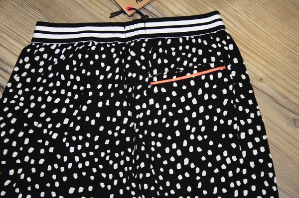 Sorry4theMess dotty easy fit pants noir