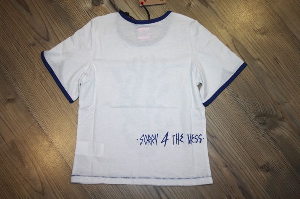 Sorry4theMess t-shirt cactus blanc