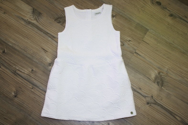 IKKS basikks sleeveles molleton dress blanc optique