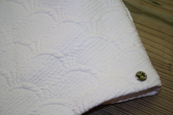 IKKS basikks sleeveles molleton dress blanc optique