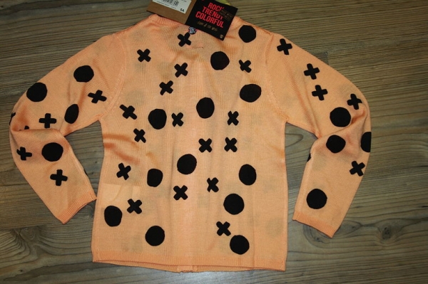 Sorry4theMess knitted cardigan corail clair