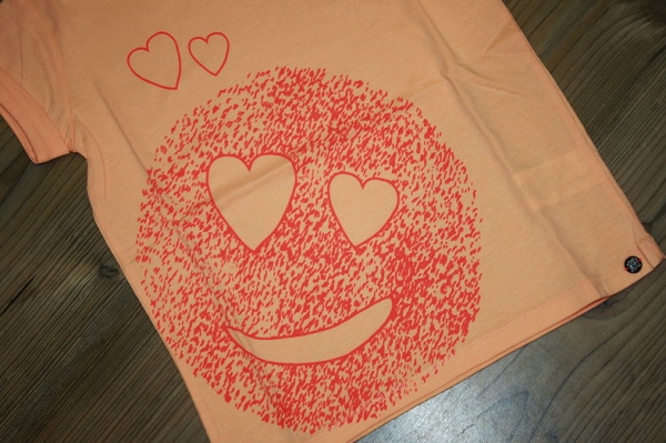 Sorry4theMess t-shirt corail clair