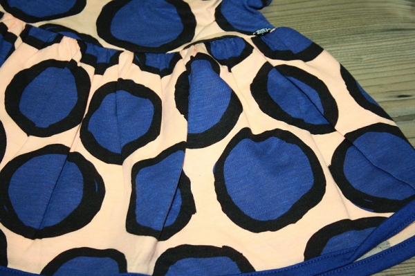 Sorry4theMess sleeveless jerseydress corail clair ---size 10y left only---